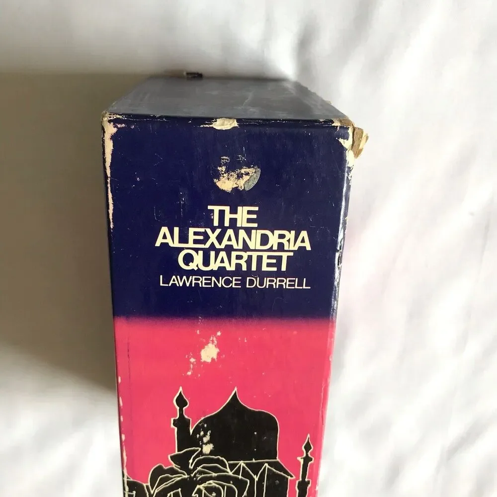 The Alexandria Quartet by Lawrence Durrell Paperback 4 Book Box Set 1969 10th